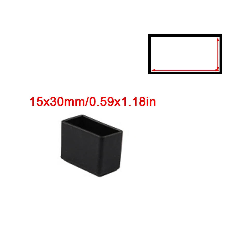 Silicone Chair Leg Caps - Non-Slip Floor Protectors, Dust Covers, and Furniture Leveling Feet (4-Pack)