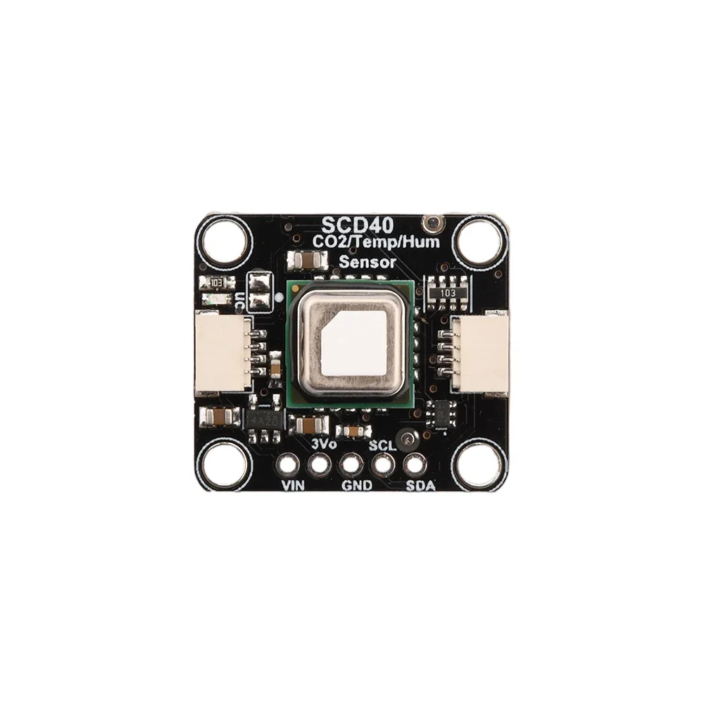 SCD41 가스 센서 모듈은 CO2 이산화탄소 온도 및 습도 센서를 감지합니다. I2C 통신 SCD40 가스 센서 모듈