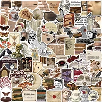 10/50/100PCS Retro Dark Art Aesthetics Stickers Scrapbook Phone Guitar Laptop Notebook Suitcase Waterproof Sticker Decals 1
