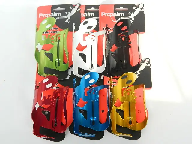 gecko bike bicycle bottle cage bottle bracket holder anode Aluminum colorful