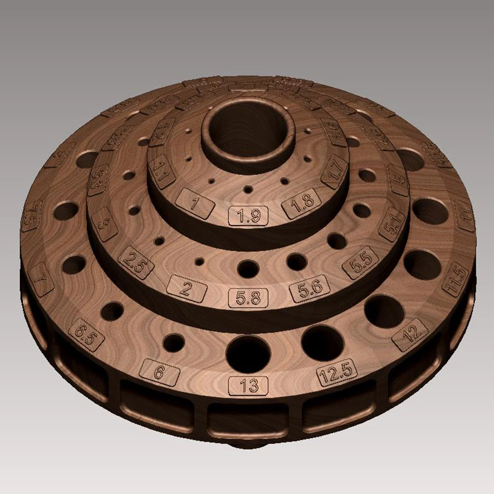 wood pellet machine for sale 3D Model STL File Tool Storage Rack Drill Placement  CNC Plans for CNC Router Engraving Support ZBrush Artcam Aspire Cut3d wood pellet press Woodworking Machinery