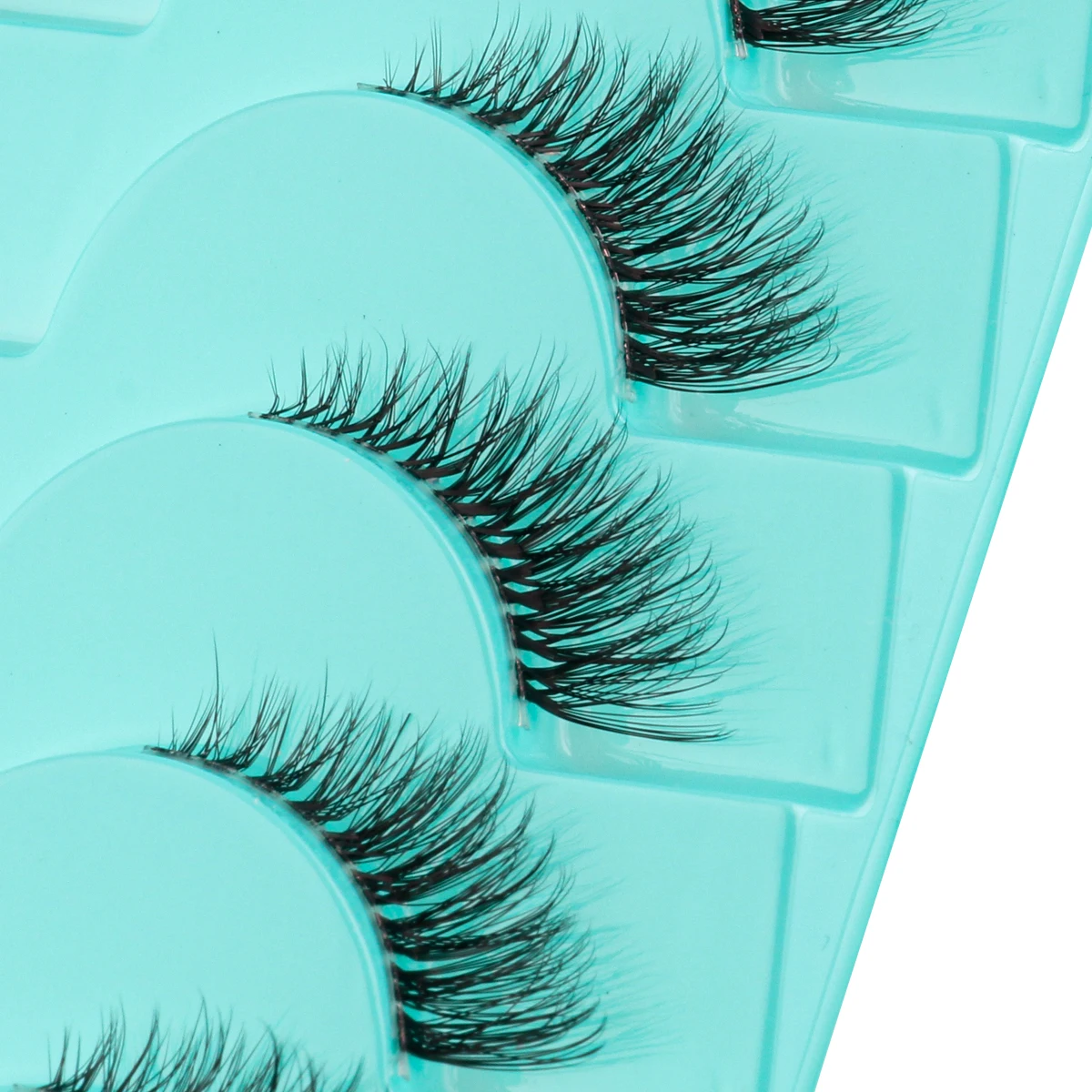 Fake Eyelashes Half Lashes 3/6/10 Piars Soft Natural Cat Eye Handmade Reusable Extension Make up Tools Faux Cils
