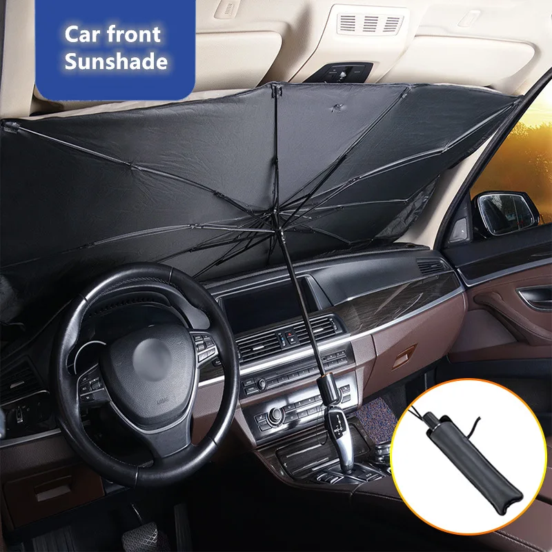 Car Sunshade Umbrella Car Front Window Sunshade Cover Car Sunshade