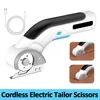 Electric Tailor Scissors Cutting Fabric Leather Portable Tailoring Knife Scissors Lithium Battery Rechargeable Electric Cutter 1