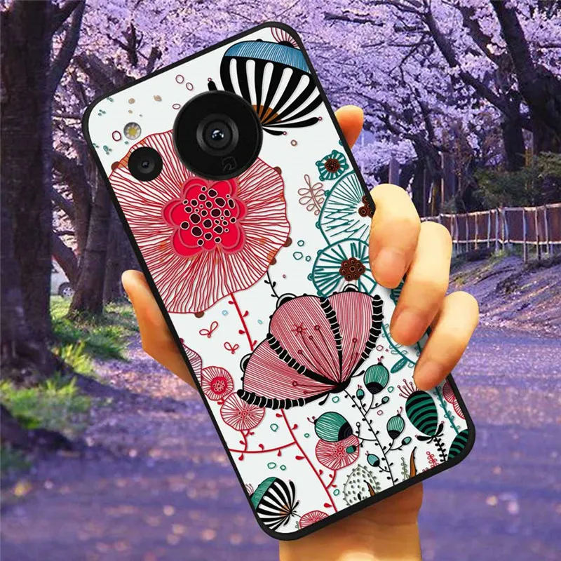 3D Relief Cartoon Silicone Back Cover - Embossed Soft Case