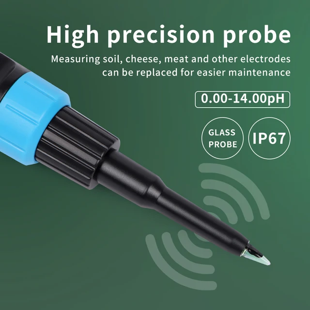 식품 안전과 품질 관리를 위한 필수 도구: 고정밀 전문 식품 pH 계량기