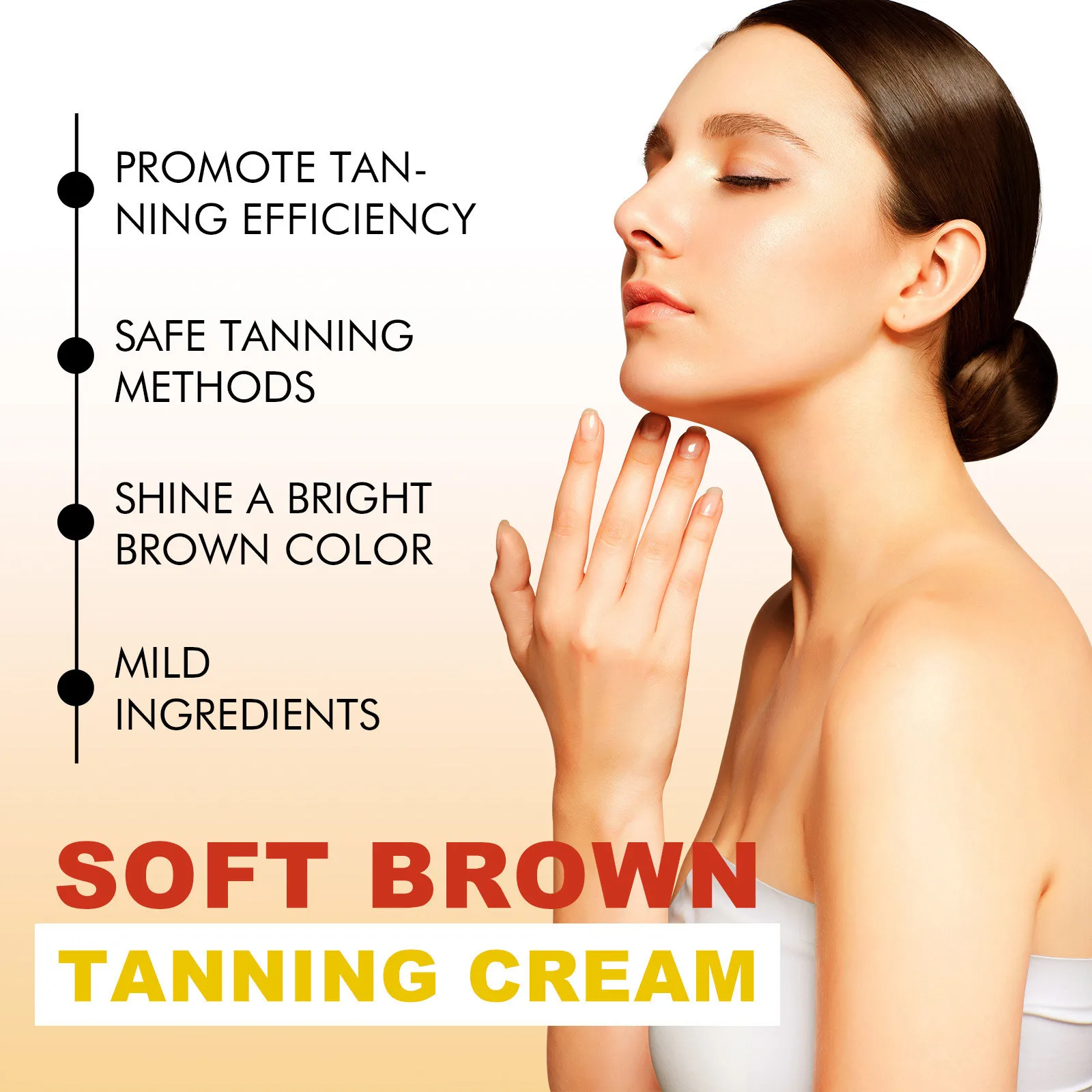 Tanning Accelerator Cream Self Tanner Bronzer Booster Indoor Sunless Sunbath Beach Moisturizing Nourishing Sexy Bronze Tan Cream