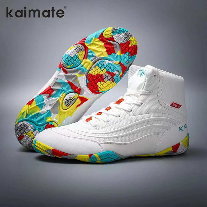 Professional children's Wrestling Boots Anti-Slippery Fighting Boots Sneakers boys Breathable Wrestling