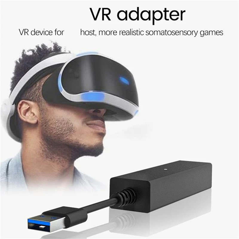 Interpretación distancia Por encima de la cabeza y el hombro Male to Female VR Game Console Converter Camera Adapter with Indicator  Light Gaming Replacement for PlayStation 5| | - AliExpress