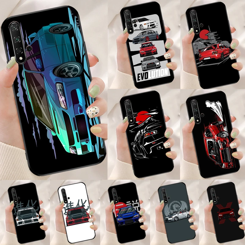 Enhanced JDM Car Evo Protective Phone Case