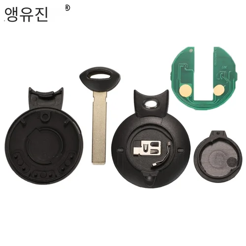 Jingyuqin 원격 스마트 키, BMW 미니 쿠퍼 S 원 D 클럽맨 카운트리맨 카브리오 차량용, KR55WK49333 315/433/868 MHz ID46 PCF7953 4