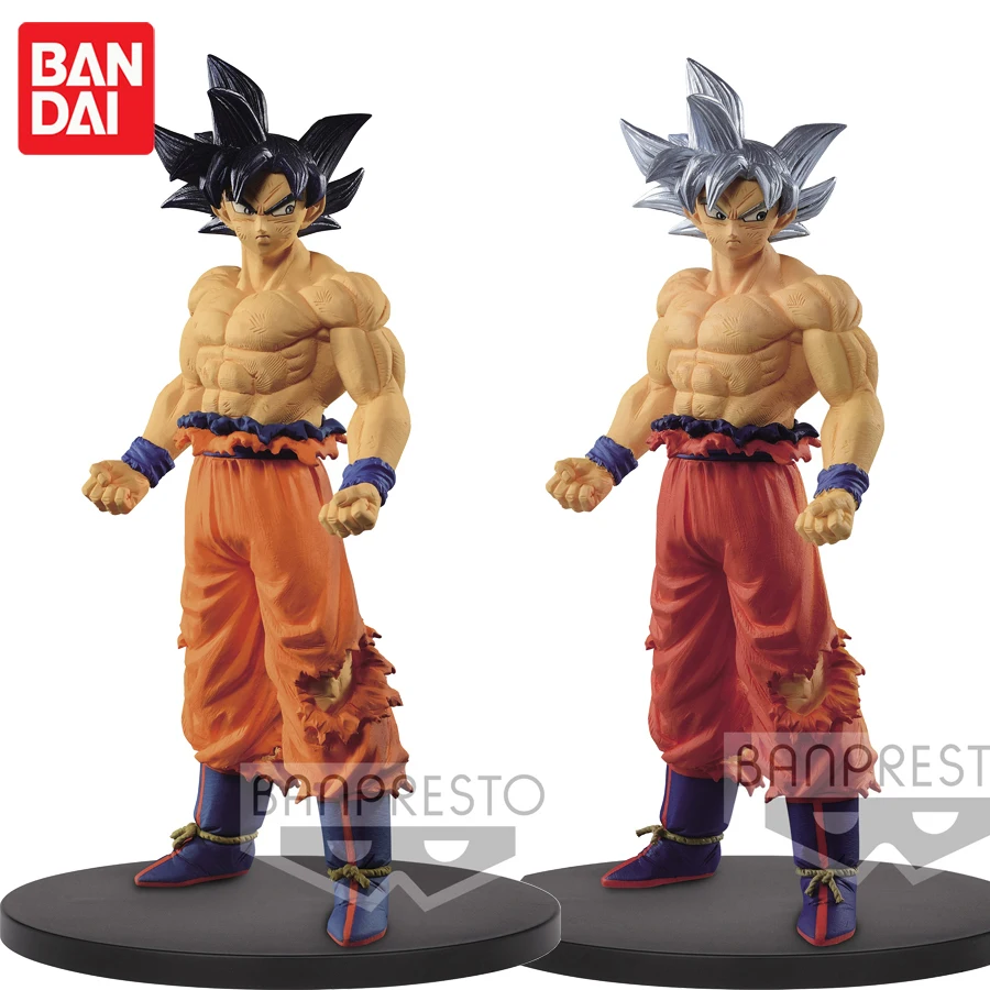 Originale Banpresto Amine Dragon Ball Super Creator × Creatore Cc Goku Ultra Instinto Action Figure Giocattoli Modello Figurals Brinquedos