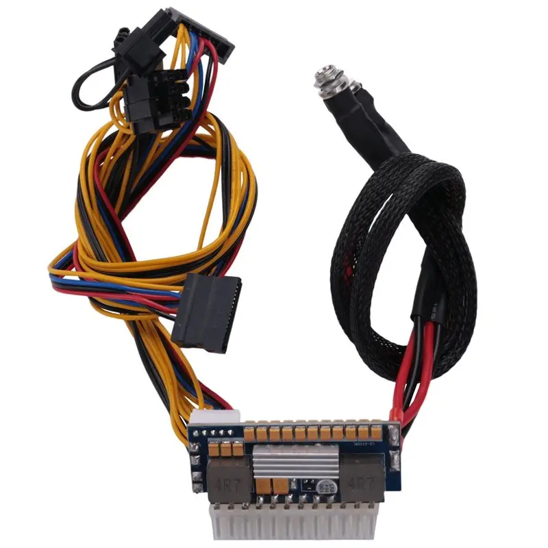 효율적인 5X 450W 24핀 12V DC 입력, 최대 450W 출력, Realan 미니 ITX 피코 PSU DC ATX PC 스위치 DC-DC ATX 파워 서플라이