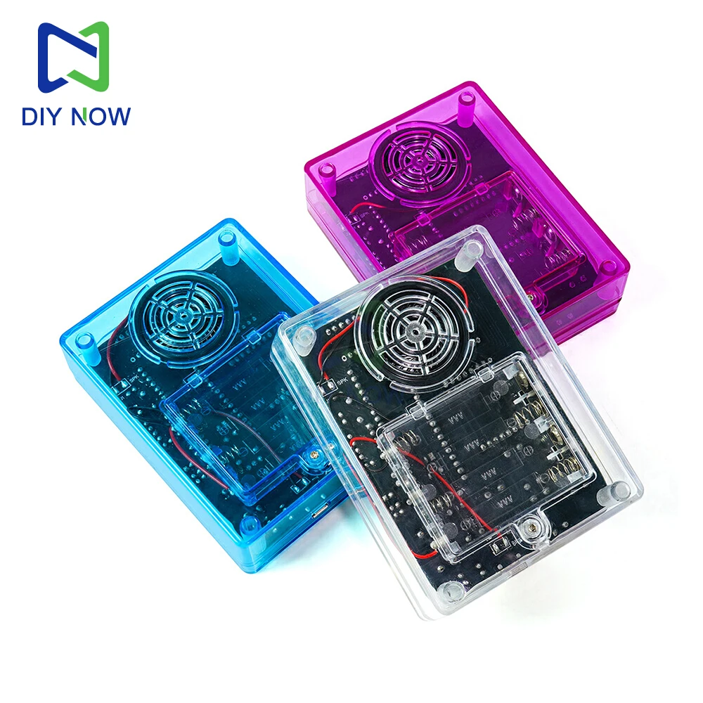 Enhanced DIY Handheld Game Console Kit with USB & Voice Features