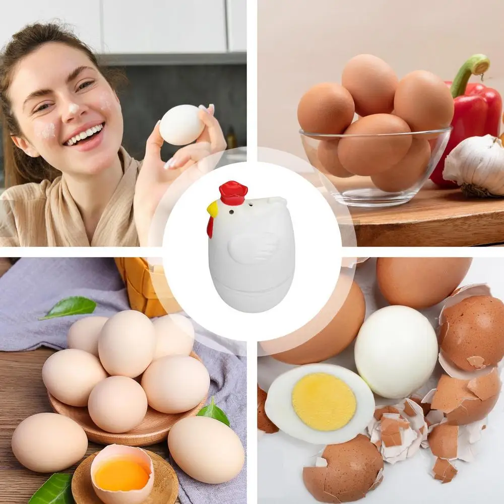 Description Picture 6 of itemMicrowave Egg Cooker Kitchen Cooking Appliance Egg Cooker Soft Medium And Hard Boil Egg Maker Chicken Shape Egg Boiler