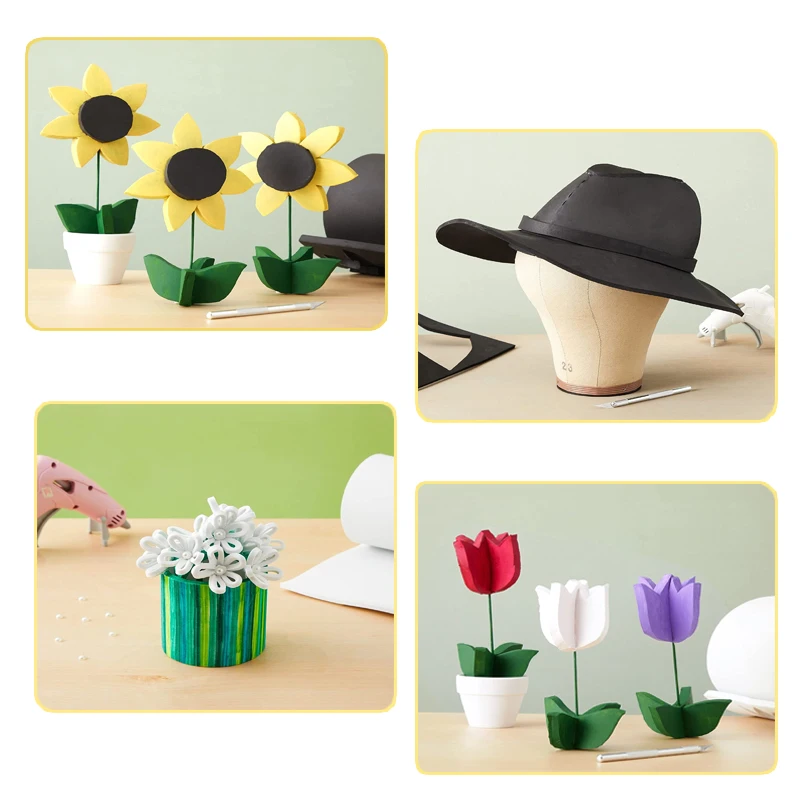 Eva Foam Sheets 1pcs Thickness 1/2/3/5/10mm Sound-Absorbing Noise Spone Foam Craft Handmade Making Material
