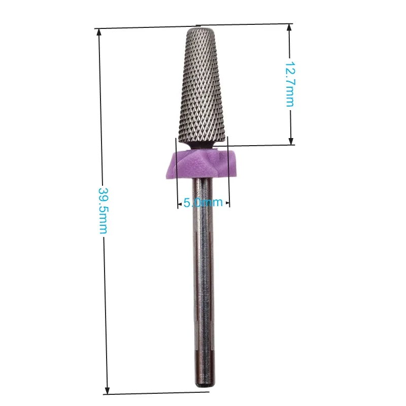 Description Picture 2 of itemNew XXF 5 IN 1 Carbide multi-function Round Tungsten Carbide nail milling drill bits Double hand use