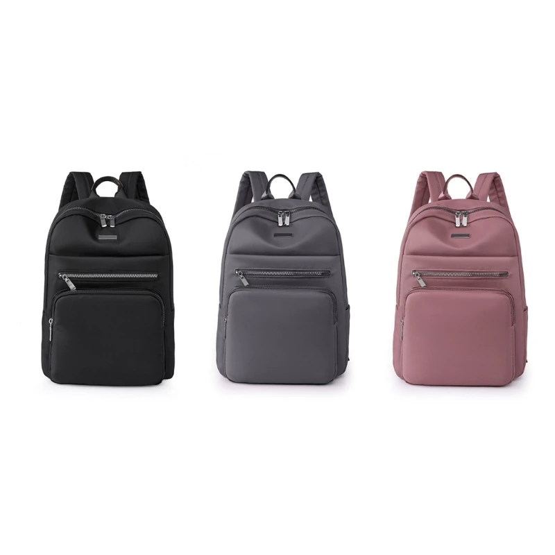 

Durable Nylon Rucksack School Backpack Fashion Female Book Bag for Everyday Use 066F