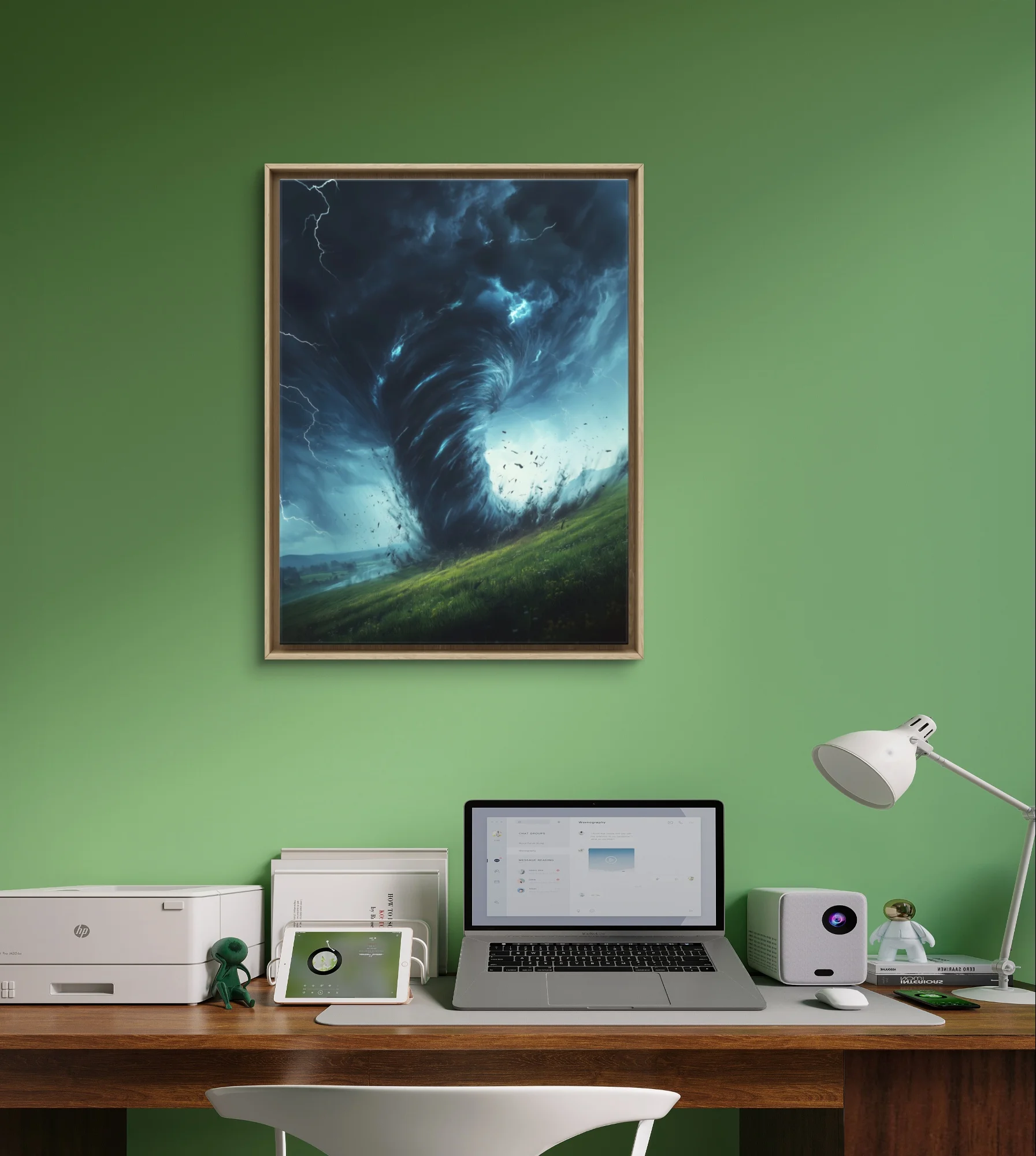 Tornado 5D Diamond Painting Kit Natural Scenery Picture Diy Diamond Embroidery Mosaic Home Decor Oil Painting