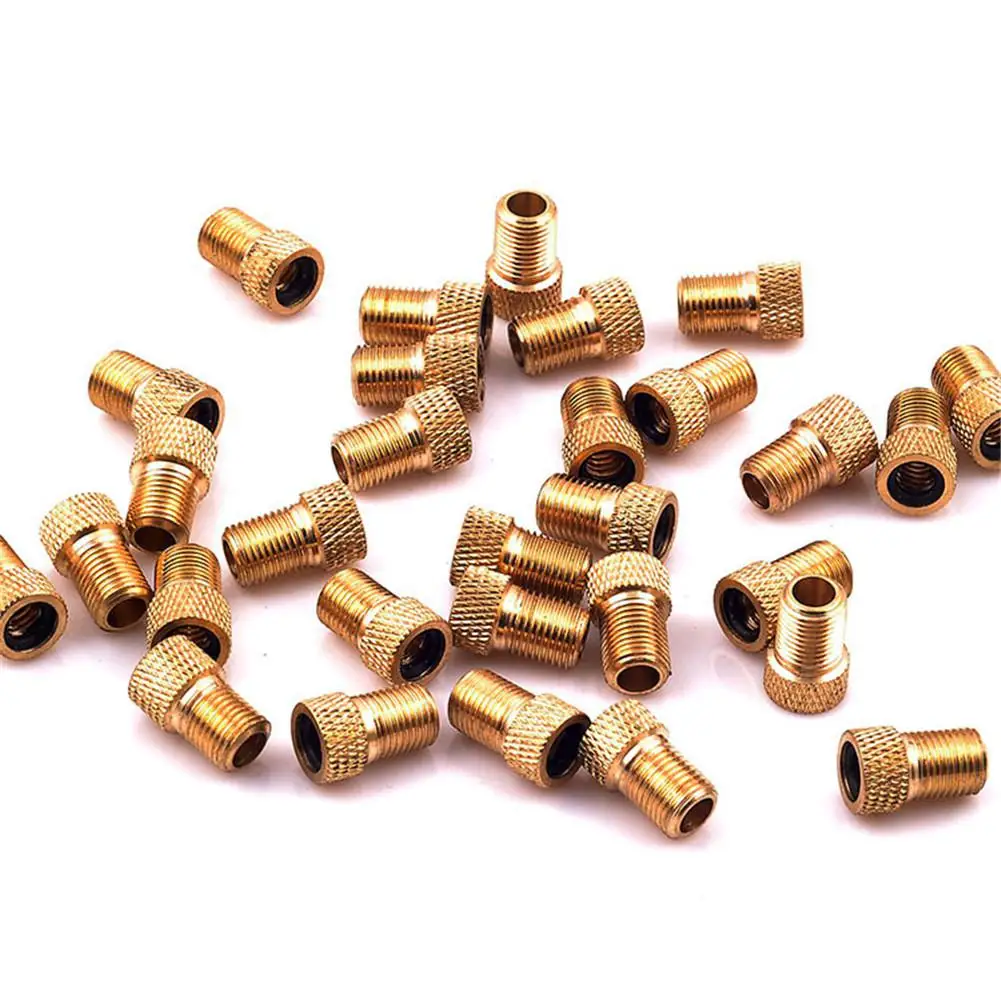 Bicycle Valve Adapter 10Pcs/set French to American Bike Bicycle Pump Tube Converter