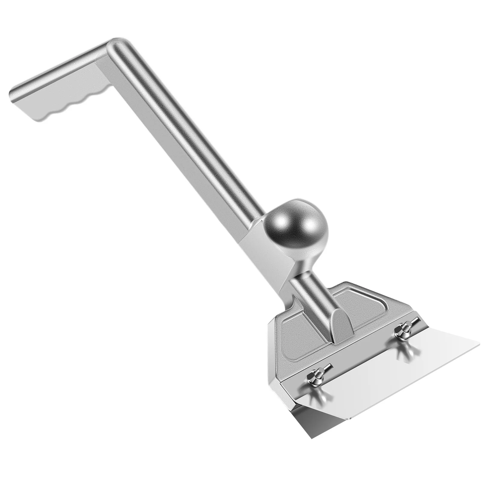 Grill Scraper Aluminum Alloy Griddle Scraper Rustproof Barbecue Grill Cleaning Tool Anti Scald Tool for Restaurant