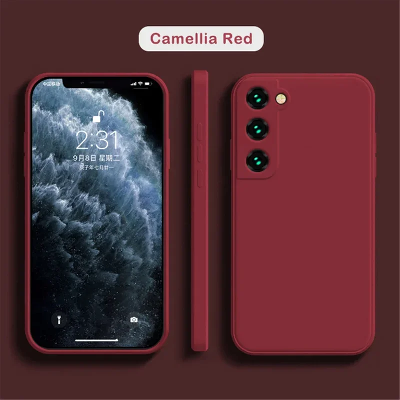 thumbnail image 1 of Soft Liquid Silicone Cover Case For Samsung Galaxy A42 A32 A52S A71 A72 A82 S20 21 FE S21 S22Ultra22 S22 PLUS Note10 20 20U, 1 of 5