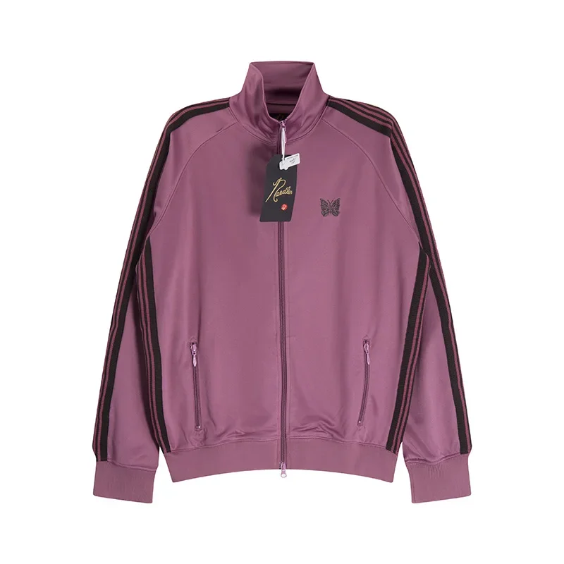 

Куртка на молнии с вышивкой-бабочкой для мужчин и женщин