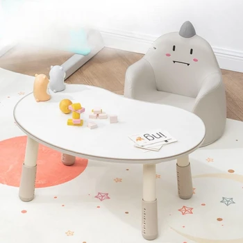 어린이 책상, 유치원 학생, 유아 테이블, 어린이 공부, 높이 조절 가능 메사스, 유아 가구 방