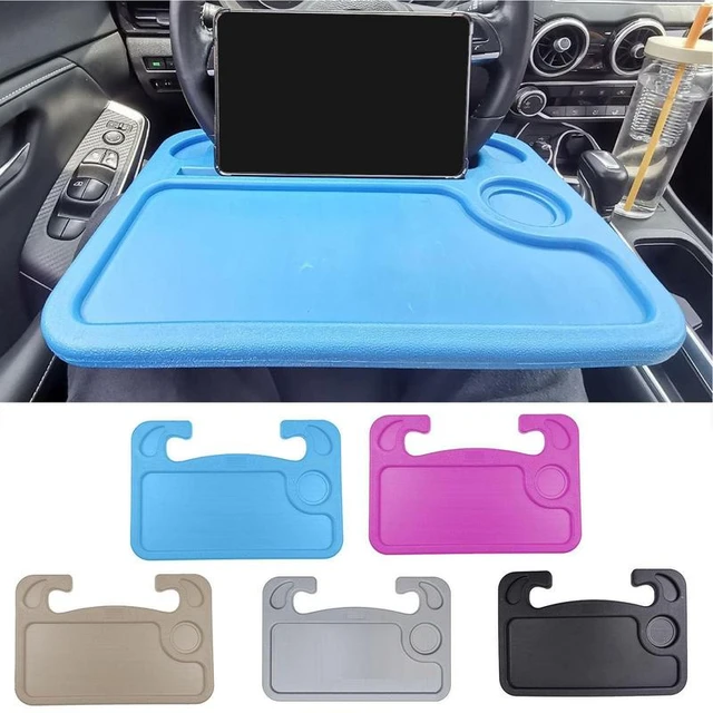 Auto Lenkrad Schreibtisch 2 in 1 Auto Tablett Tisch Essentials tragbare  Laptop-Halterung Getränke halter Universal