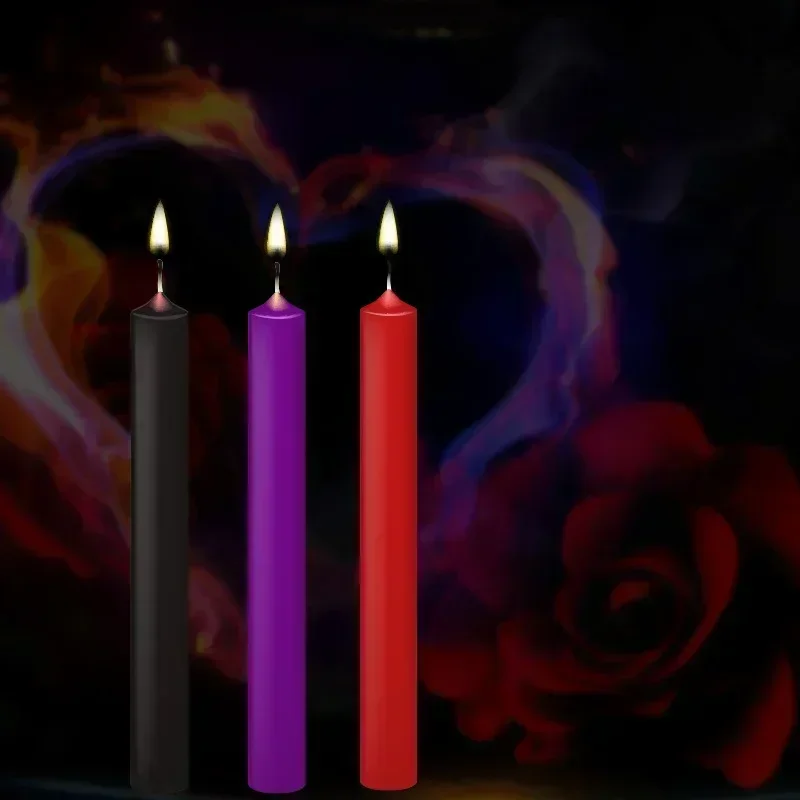 SM Sex Toy For Couples Relaxation 3PCS/SET Flirting Adult Products Low Temperature Candle Adult 18+ Drip Candles Sex Candles