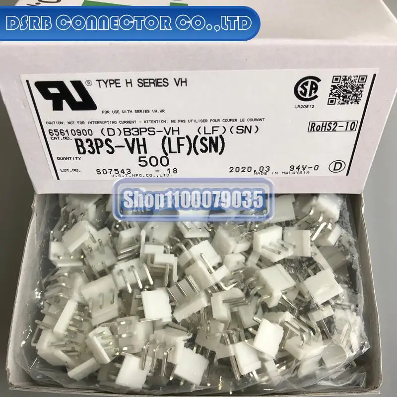 

500pcs/lot new and original B3PS-VH 3P 3.96MM