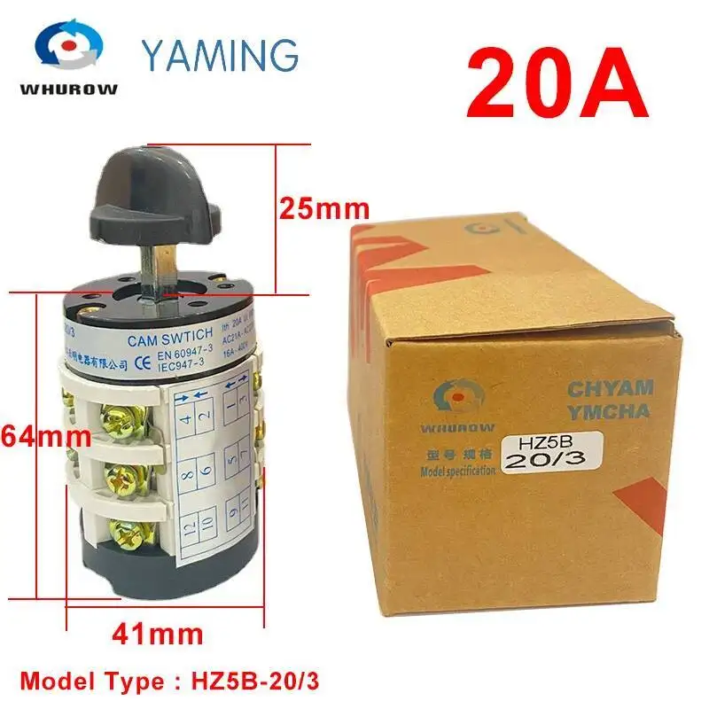 20/25/32/50/75/125A 2極ロータリーカムスイッチ YMZ12シリーズ 南京錠用電源遮断モーター制御(32A) 20/25/32/50/ 75/125A 2極ロータリーカムスイッチ YMZ12シリーズ 南京錠パワーカットオフモーター制御オフオンシ 20/25/32/ 50/75/125A  2極ロータリーカムスイッチ YMZ12 ... 20/25/32/50/75/125A 2極ロータリーカムスイッチ YMZ12シリーズ 南京錠用電源遮断モーター制御(32A)