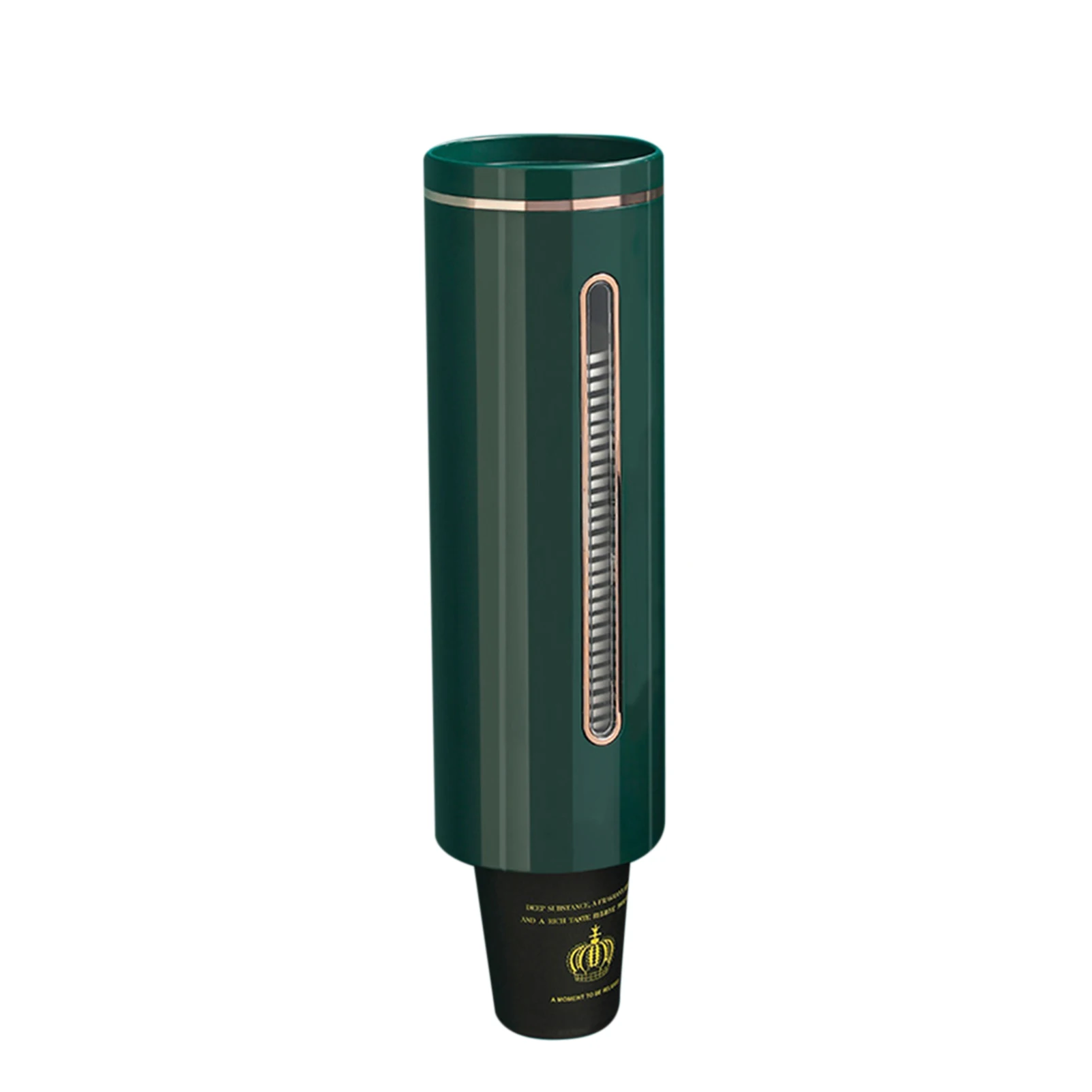 Dispenser Bicchieri Di Carta Da Parete - Portabicchieri Per Uffici, Bar E Aree Pubbliche, Capacit&agrave; 40 Bicchieri