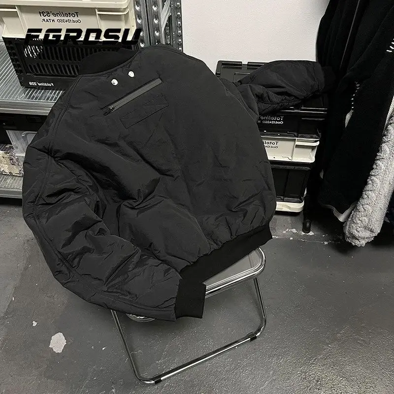 Jacket with multiple pockets, cotton jacket, short jacket