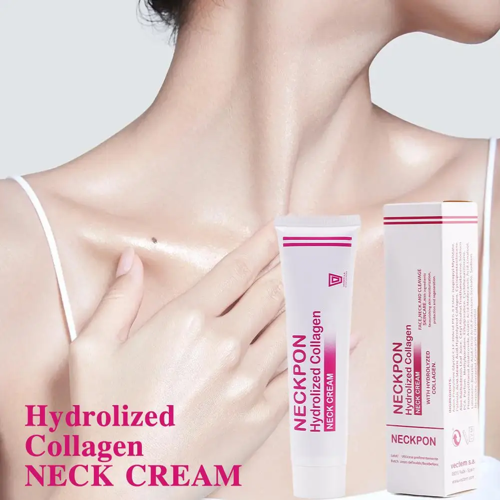 

Neckpon Hydrolized Collagen Neck Cream For Face Neck Cleavage Skincare Cream With Hydrolized Collagen Aloe Vera Anti-aging Z2S8
