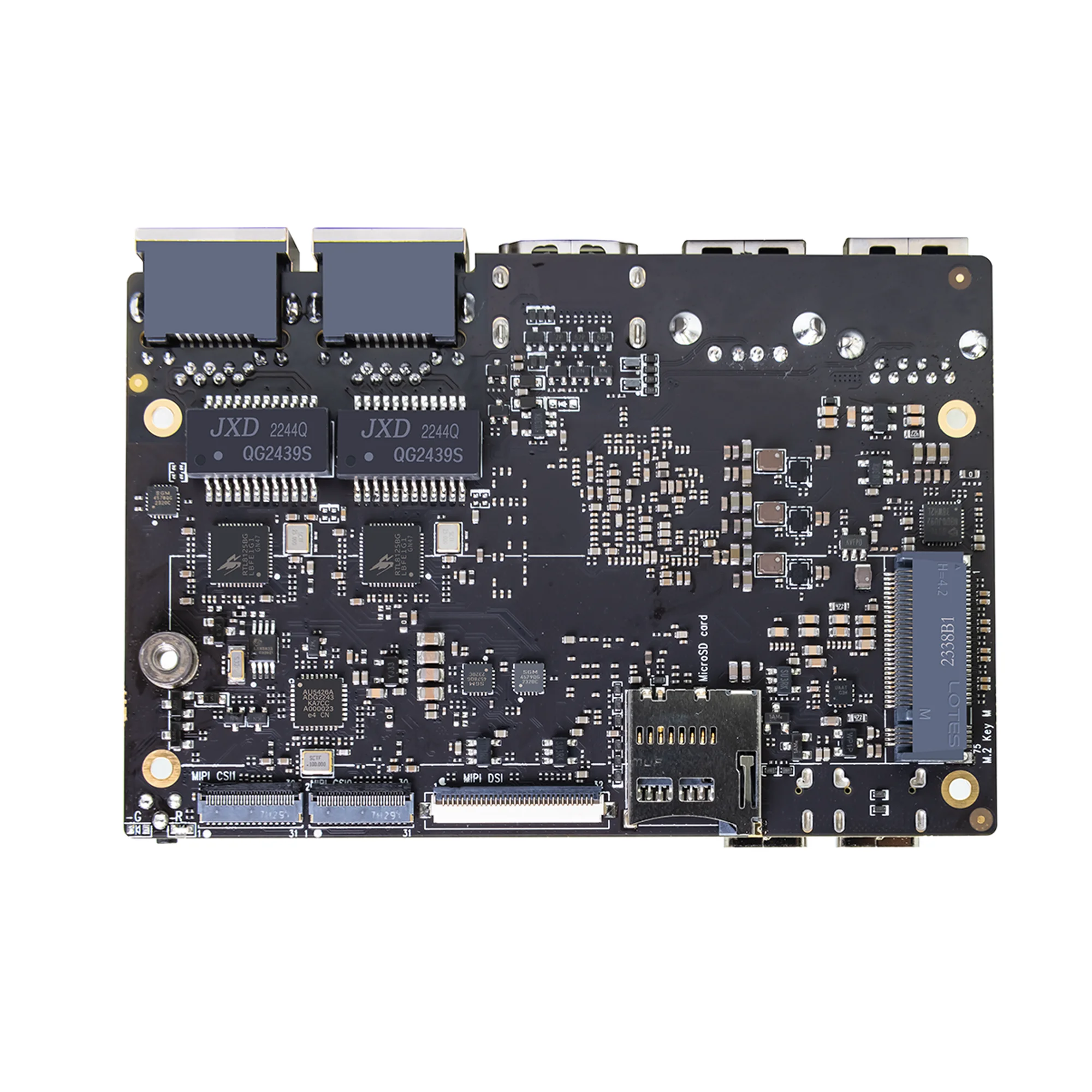 Banana Pi BPI-M7 RockChip RK3588 Quad A76 2.4Ghz and Quad A55 1.8Ghz Mali G610MC4 GPU optional 8G/16G/32G LPDDR4 64G/128G eMMC