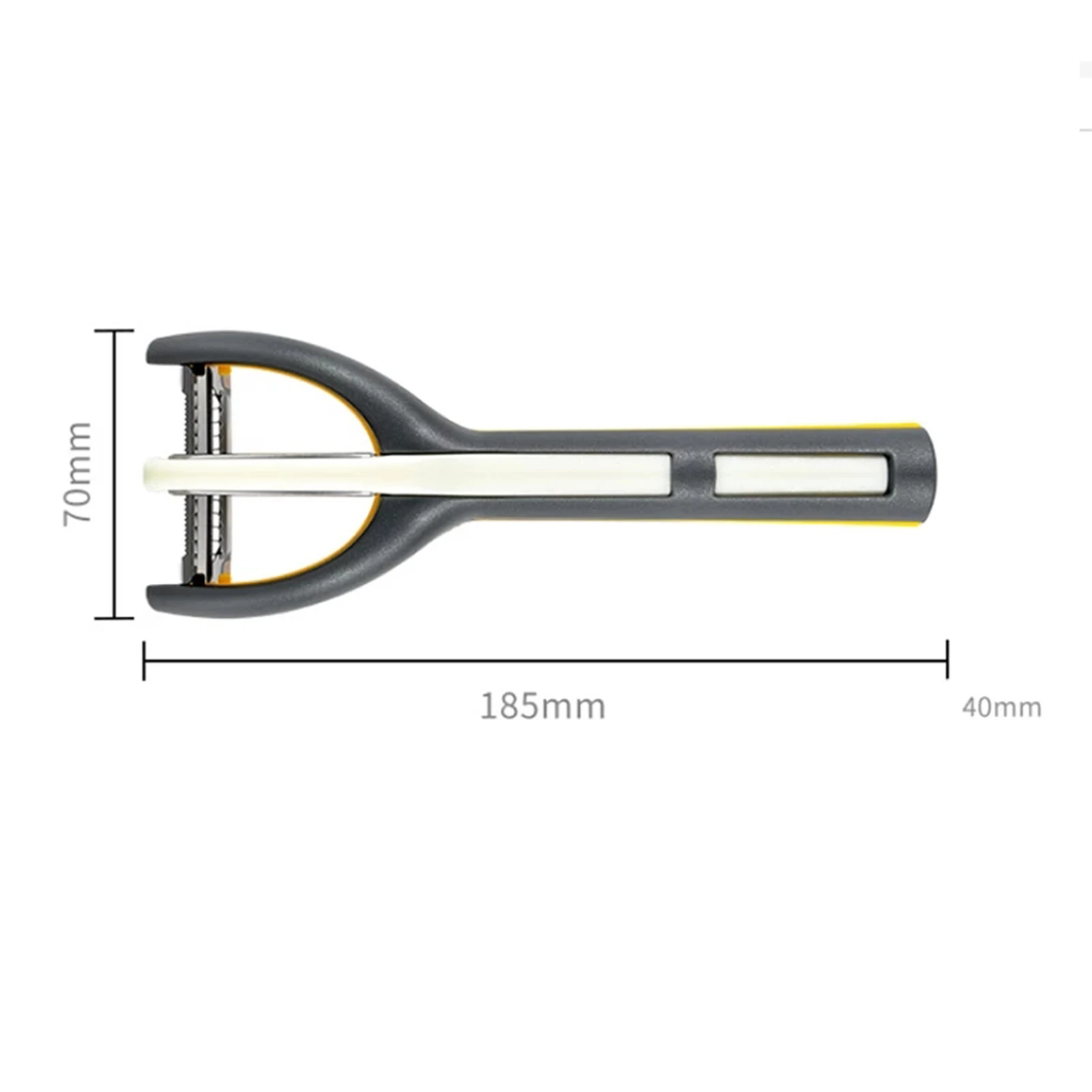 3-in-1 Non-slip Vegetable Peeler Easy Storage And Wash Lightweight For Household Kitchen Use