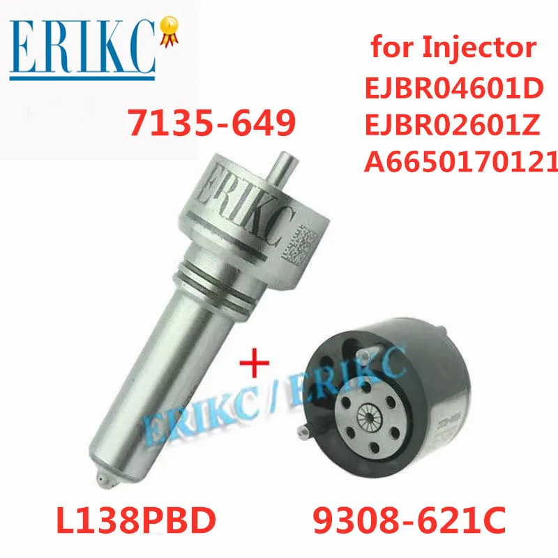 

L138PBD 9308-621C 28239294 Common Rail Injector Repair Kits 7135-649 for SSANGYONG Kyron 2.7L EJBR04601D EJBR02601Z A6650170121