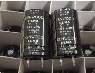 50V 3300UF ELNA 22x35mm filtering audio aluminum electrolytic capacitor 4pcs/lot