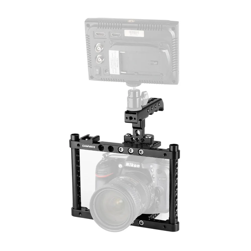 Camera Cage Kit For Sony FX30/FX3 Full Frame With Top Cheese Handle With 125mm &