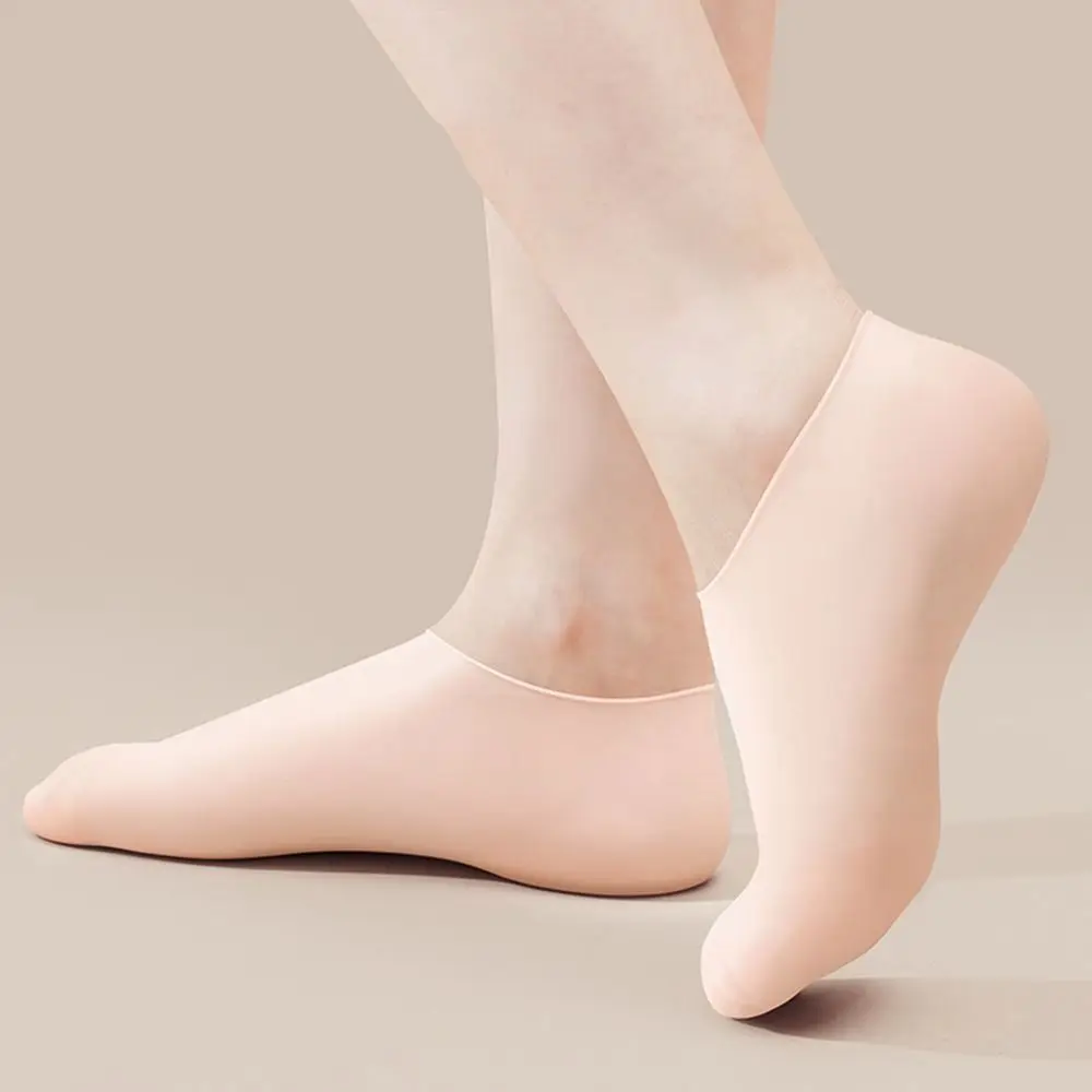 Repair Silicone Moisturizing Socks Pain Relief Remove Dead Skin Skin Care Socks Anti Cracking Exfoliating Foot Protection Socks