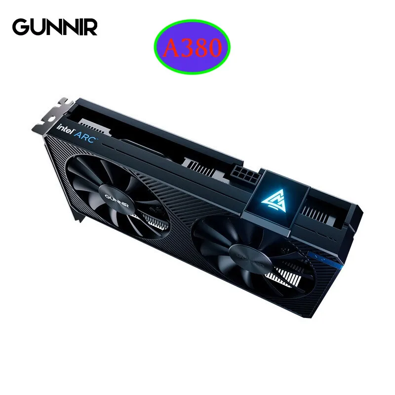 New Original GUNNIR Intel Arc A380 Photon/Index 6G Graphics Card
