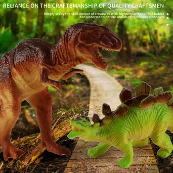 Bucket children's simulated animal model dinosaur boy and girl early education cognitive toy 2