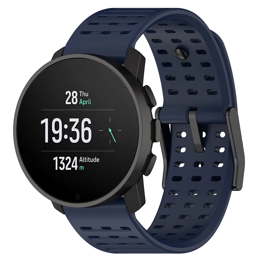 Premium Silicone Watch Strap: Durable Replacement Wristband Accessory
