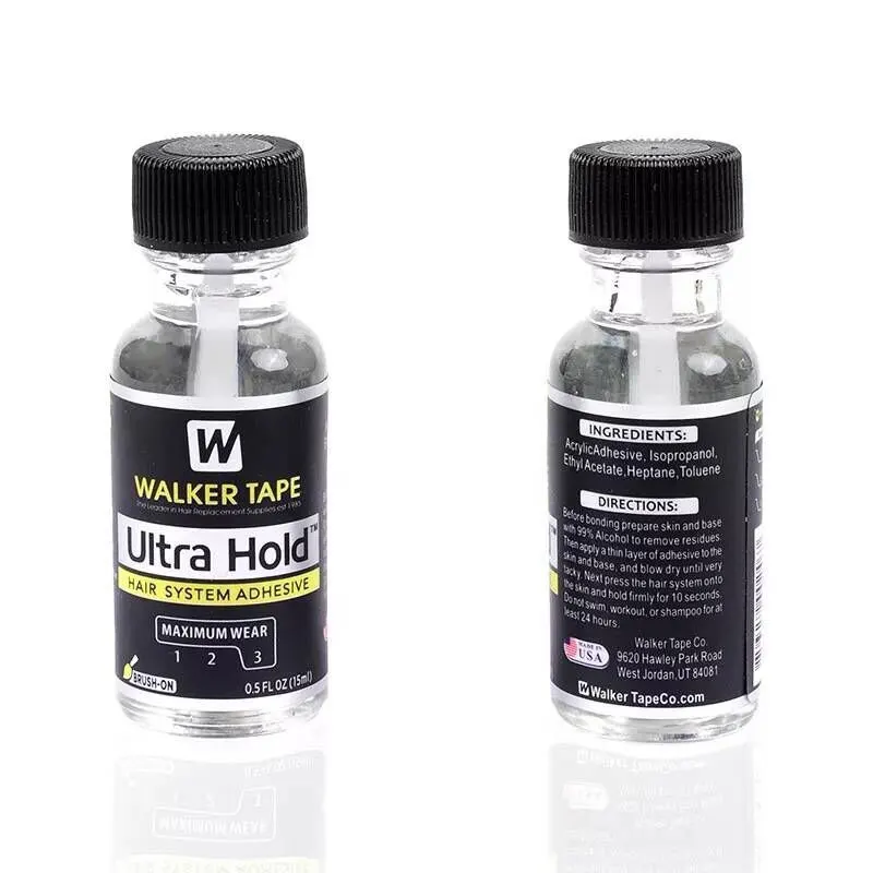 Wig glue Walker tape for lace wig 15ml waterproof men's toupee hair