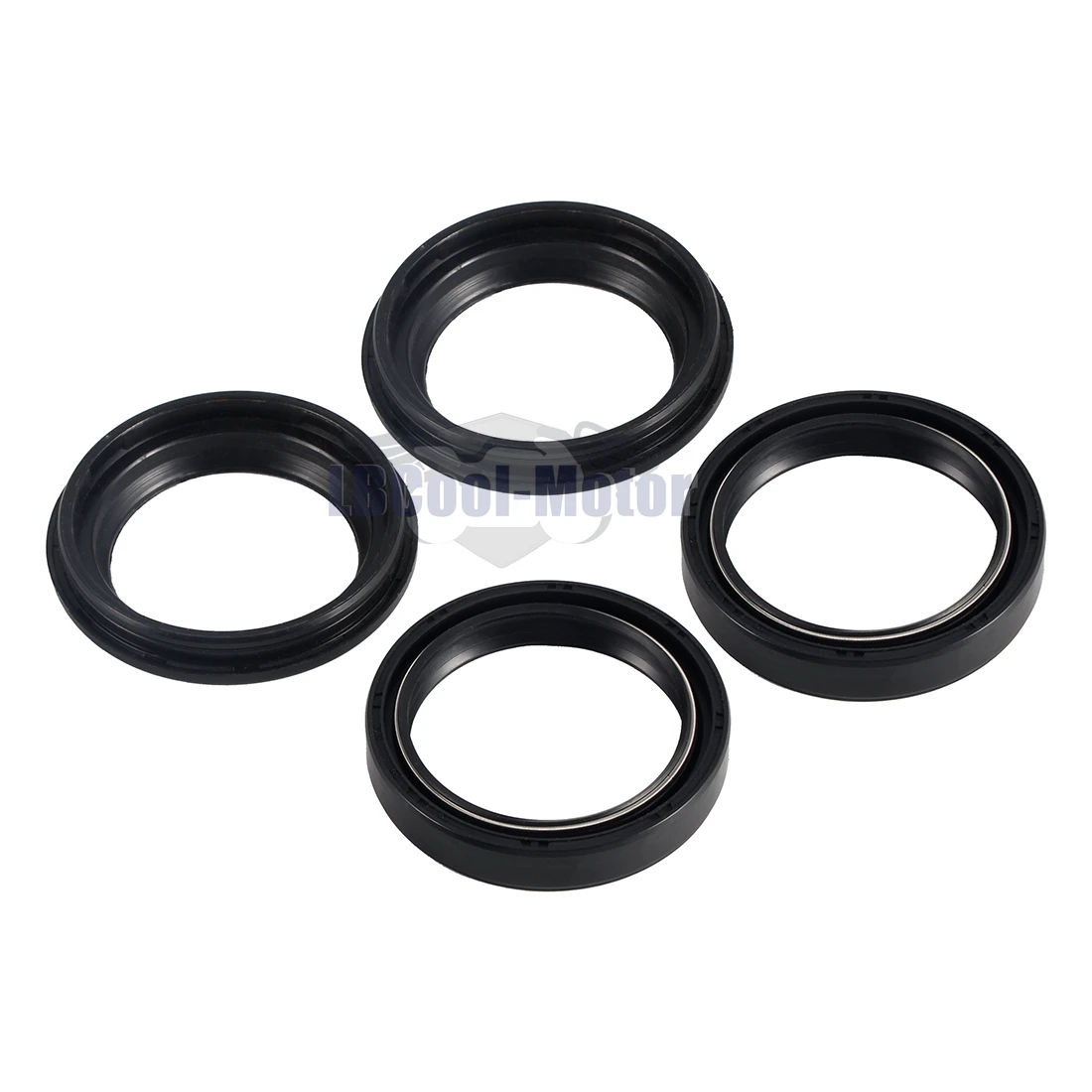 Front Fork Oil Dust Seal Wiper Seals Kit Set For Kawasaki ZX6R 2000-2001 ZX6R 1998-1999 ZX-9R 1998-2003 2000-2001