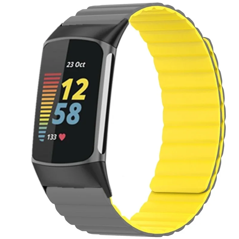 Magnetic Silicone Wristband Strap