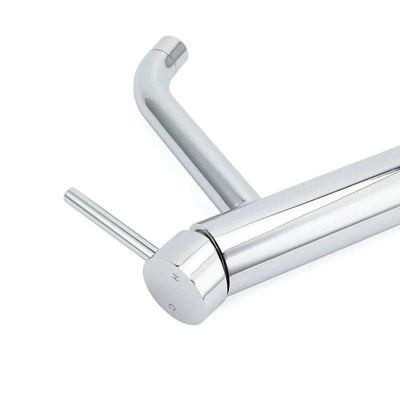 **Sydney Stock** KYLINS Tall Round Basin Mixer Tap Bathroom Vanity Sink Faucet Chrome High Mixer Stand WaterMark Wels — view 6