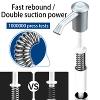 เครื่องจ่ายสบู่เหลวอ่างล้างจานแบบสองพอร์ต ท่อต่อขยาย เครื่องจ่ายสบู่เหลว ผงซักฟอกแบบใช้ซ้ำได้ และเครื่องจ่ายเจลทำความสะอาดมือ 5