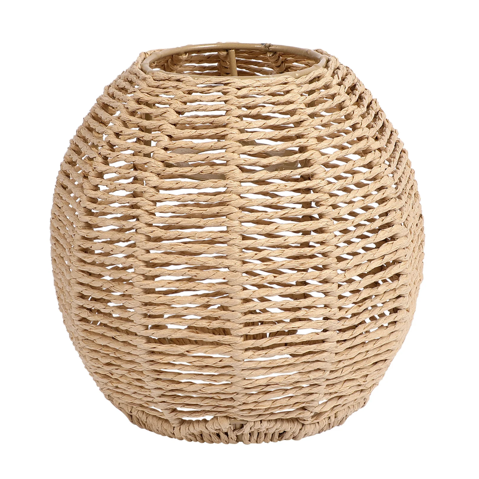 

1pc Paper Woven Lampshade Chandelier Lamp Shade Ceiling Light Shade Decoration Chinese Style Lampshade